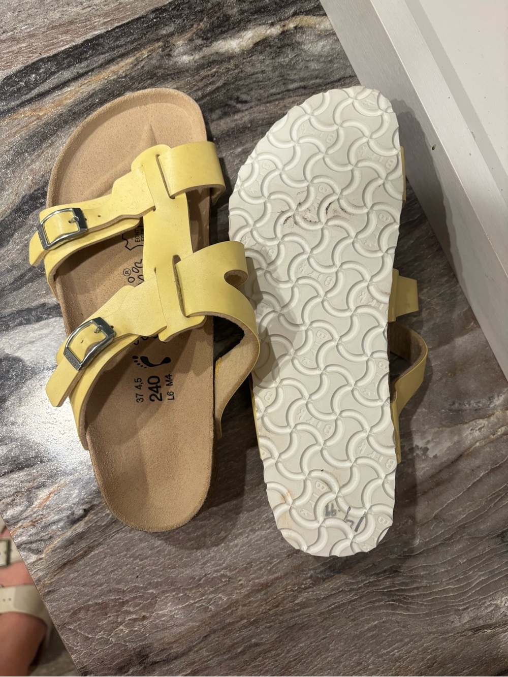 NEW Butter yellow Birks - Picture 2 of 6